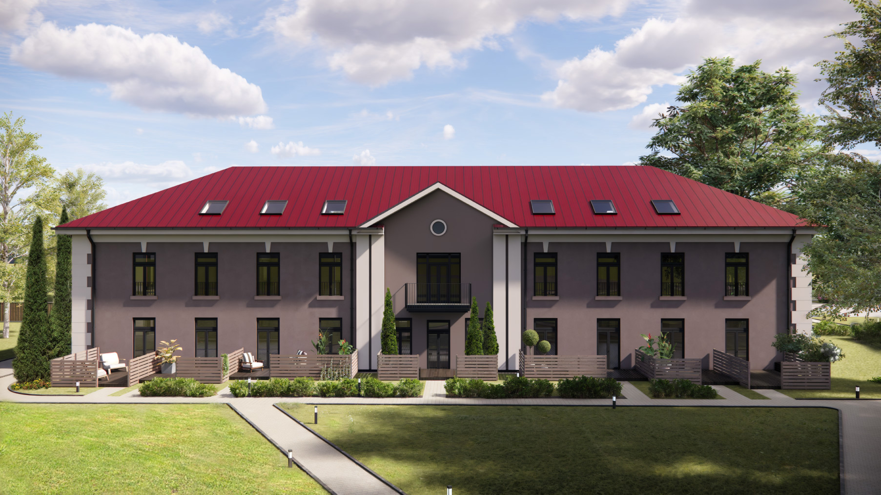 Ēka 4 vizualizācija